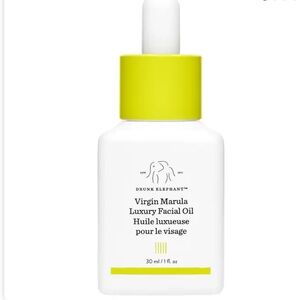 Drunk Elephant Virgin Marula Facial Oil - White and Yellow